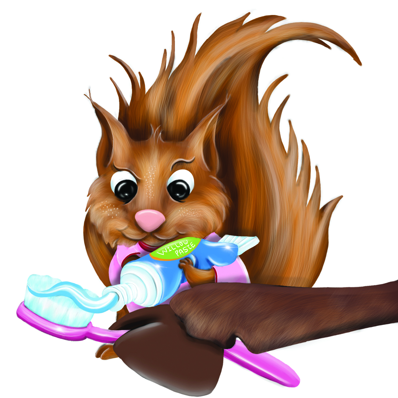 Pond critters — illustration